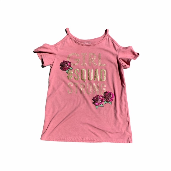 Children’s Place Girls Cold Shoulder Top 10/12